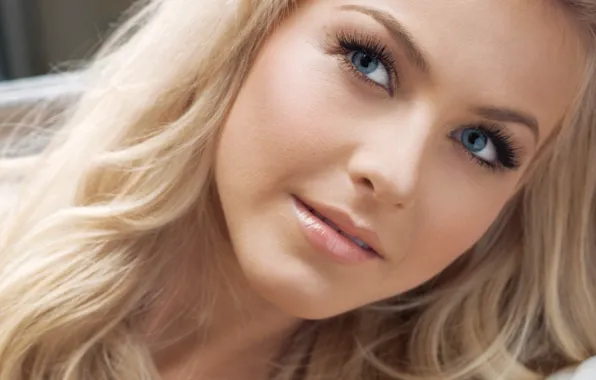 Картинка взгляд, лицо, модель, блондинка