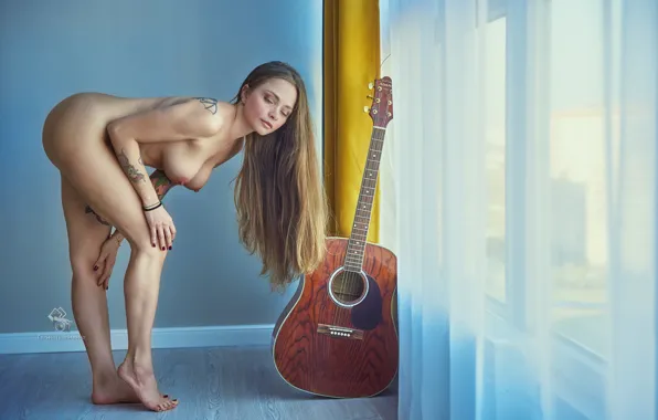 Попа, грудь, девушка, секси, поза, модель, голая, тело