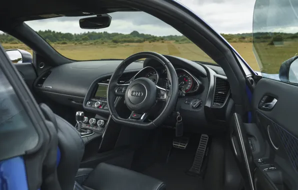 Картинка Audi, car interior, R8, Audi R8 LMX