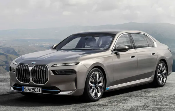 Картинка горы, экстерьер, BMW 7 Series, G70, G71, i70