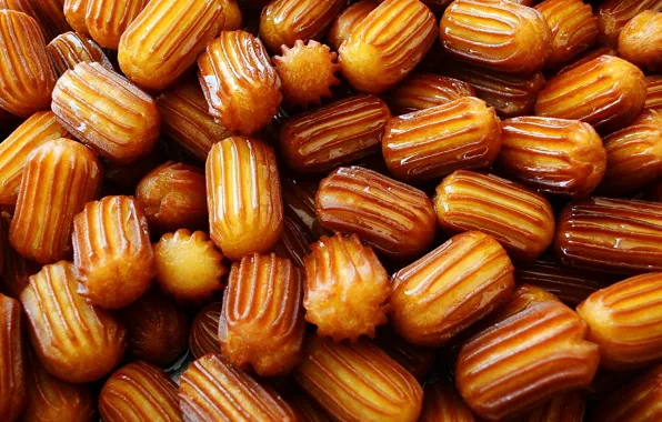 Dessert, turkish cuisine, Tulumba Dessert