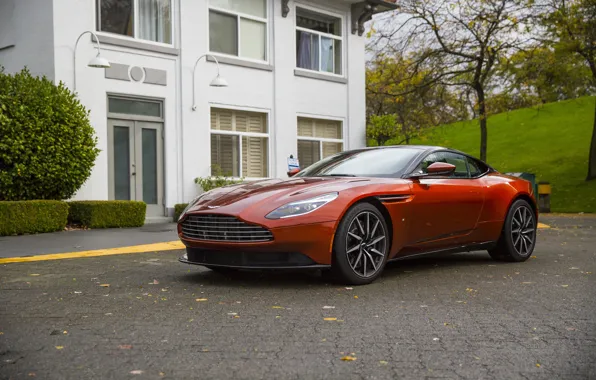 Картинка Aston Martin, House, Orange, db11