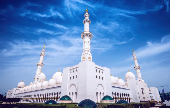 World, Abu Dhabi, United Arab Emirates, Sheikh Zayed Grand Mosque, Islamic