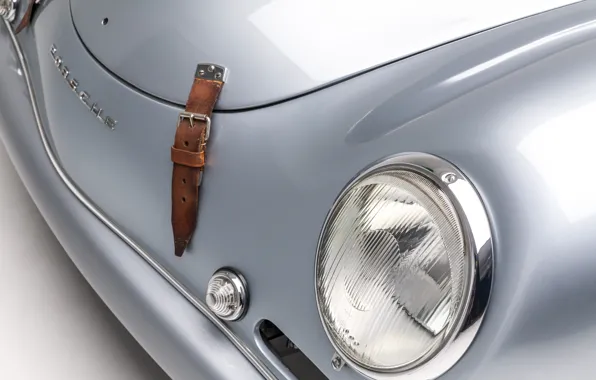 Porsche, 1953, Фары, Classic, Ремень, Хром, Classic car, Porsche 356