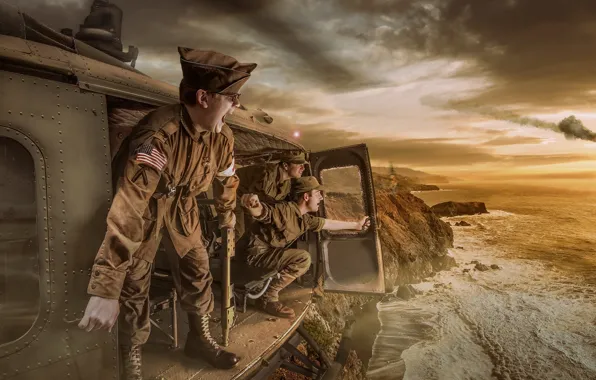 Война, солдат, Вьетнам