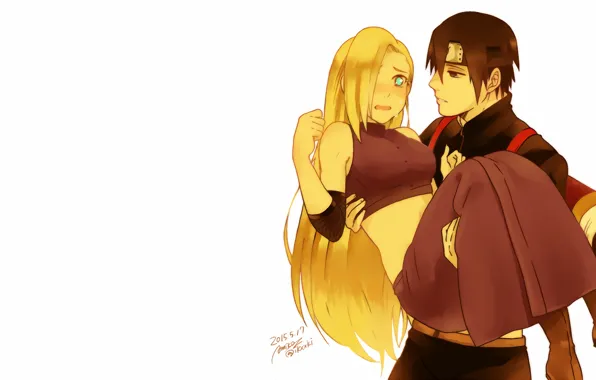 Naruto, Yamanaka Ino, Sai