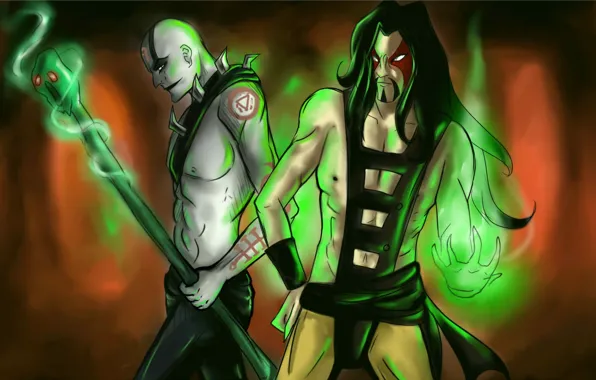Shang Tsung, sorcery, mortal kombat:deadly alliance, Quan chi