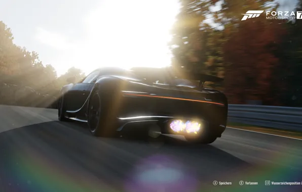 Bugatti, Car, Speed, Game, Chiron, Forza Motorsport 7, Xbox One S, photography by Tom