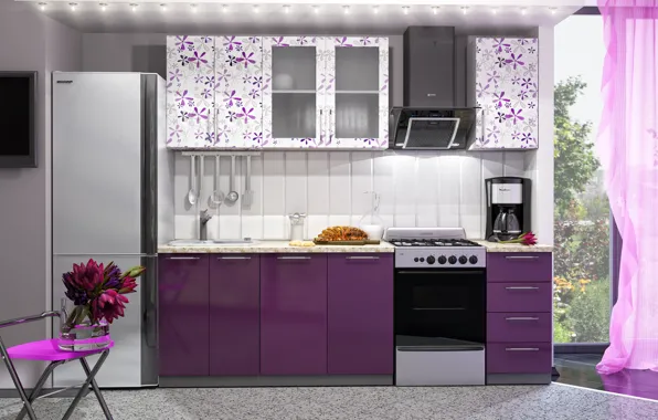 Картинка дизайн, стиль, комната, интерьер, кухня