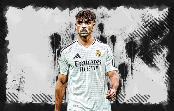 Football, Real Madrid, Soccer, Raul, La Liga, Spanish, Asencio, Raul Asencio