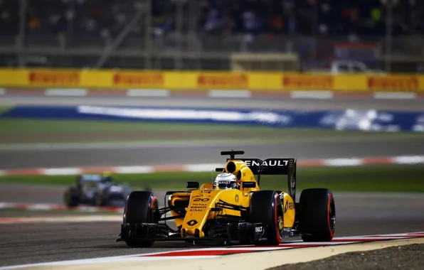 Картинка Renault, Formula 1, Team, Передок, Kevin Magnussen