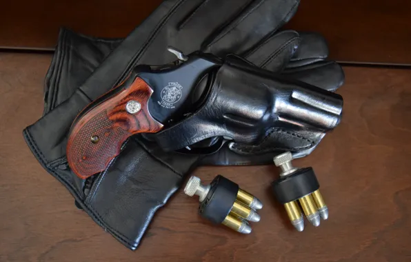 Картинка оружие, револьвер, кобура, Colt