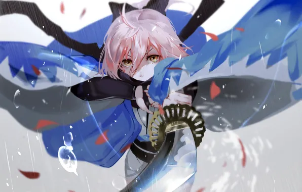 Взгляд, девушка, арт, Fate / Grand Order, Судьба великая кампания