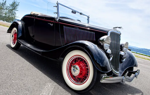 Car, машина, ретро, Roadster, Ford, форд, auto, retro