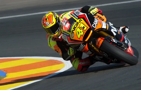 Поворот, Мотоцикл, Race, Yamaha, MotoGP, Moto, Поребрик, Espargaro