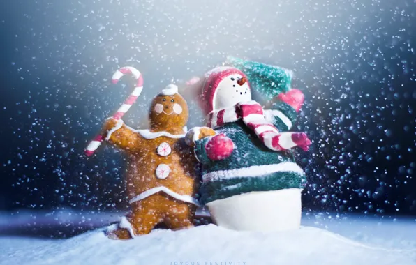 Праздник, новый год, снеговик, new year, happy, winter, snow, snowman