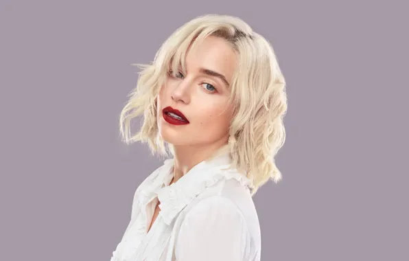 Взгляд, поза, макияж, актриса, блондинка, model, hair, look