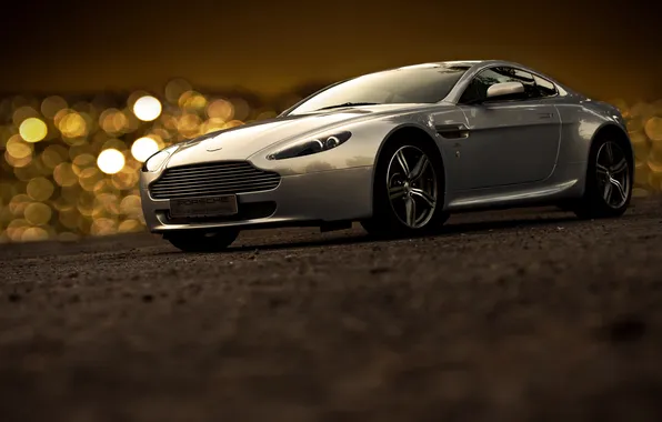 Дорога, блики, Aston Martin, тюнинг, порше