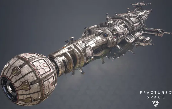 Транспорт, корабль, техника, Fractured Space, USR Ghost