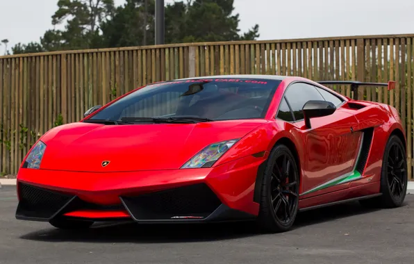 Картинка red, gallardo, lamborghini