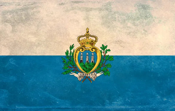 Текстура, флаг, San Marino, Сан-Марино