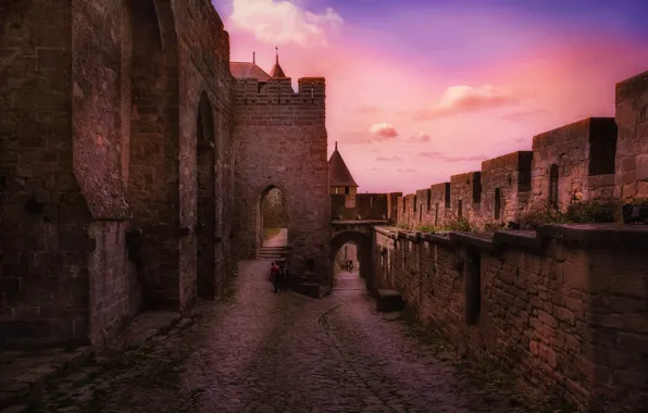 Замок, архитектура, старинный
