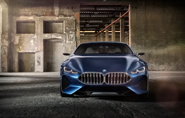 Картинка car, BMW, logo, BMW 8 Series