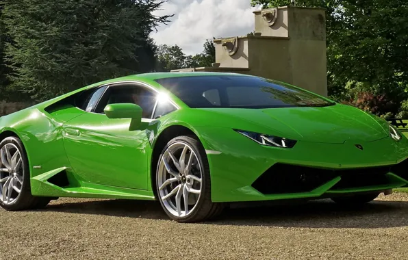 Картинка green, Lamborghini, Huracan