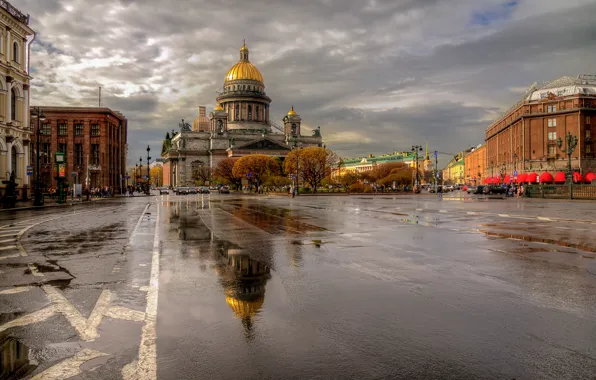 После дождя, Россия, Санкт-петербург