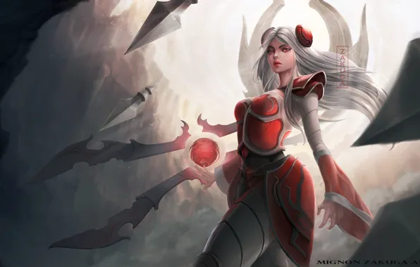 Картинка League of Legends, фэнтези, девушка