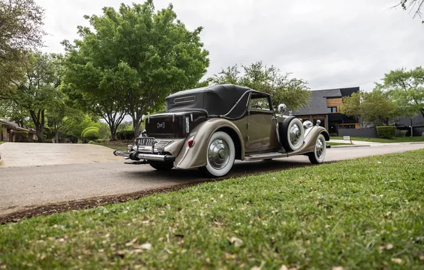 Continental, Rolls-Royce, Phantom II, ретро автомобили, 1933, Drophead Coupe, retro cars, by Thrupp & Maberly