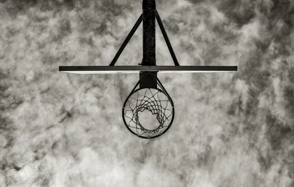 Кольцо, щит, баскетбол