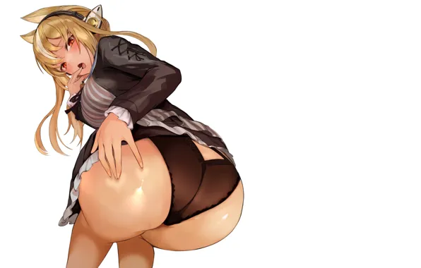 Girl, hot, sexy, ass, anime, butt, babe, backside