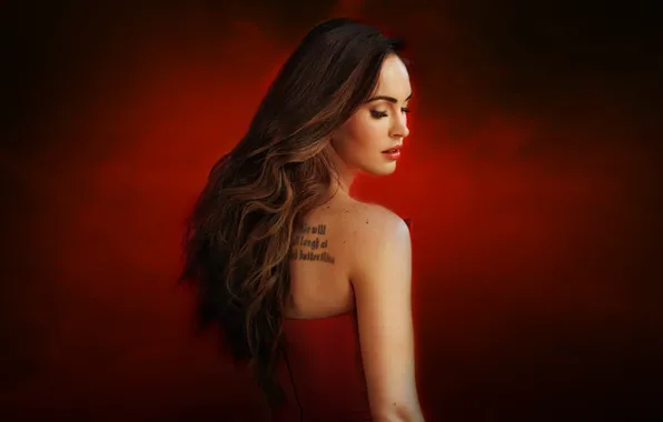Девушка, megan fox, меган фокс