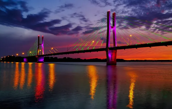 Quincy, mississippi, Bayview Bridge