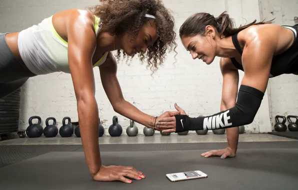 Картинка Nike, women, workout, fitness