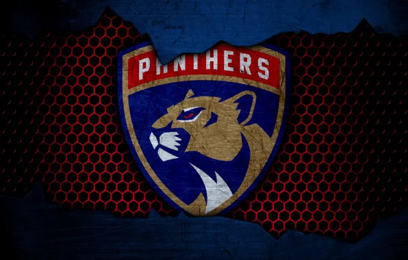 Wallpaper, sport, logo, NHL, hockey, Florida Panthers
