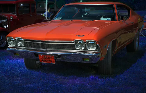 Chevy, 1968, Chevelle Malibu, 350ci