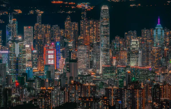 Hong Kong, Sha Tin, Blinding City, Kwun Yam Shan