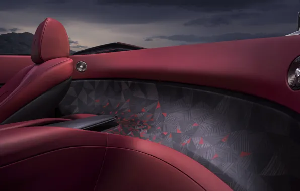 Rolls-Royce, close-up, wood, car interior, Rolls-Royce La Rose Noire Droptail