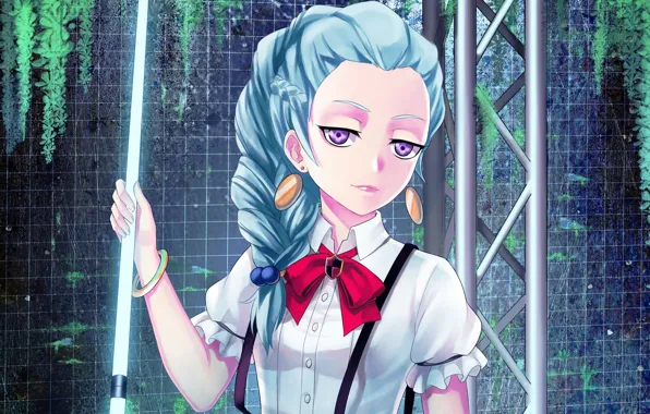Девушка, арт, Death Parade, Нона