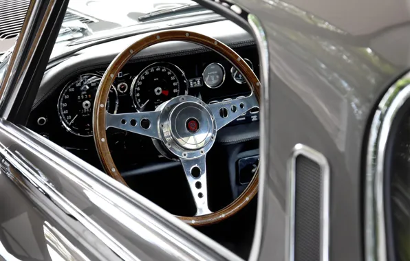Руль, Приборная панель, Jaguar E-Type