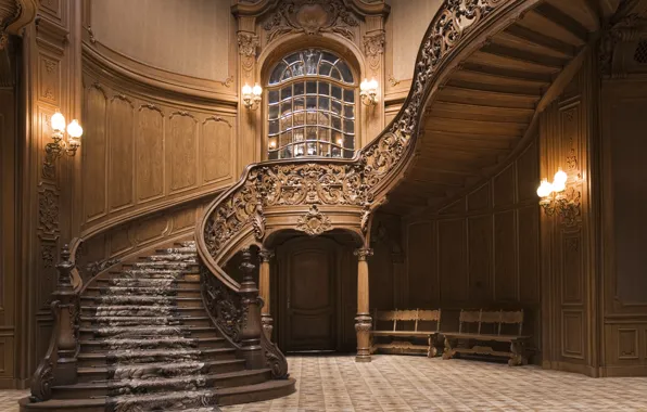 Design, wood, staircase, decoration