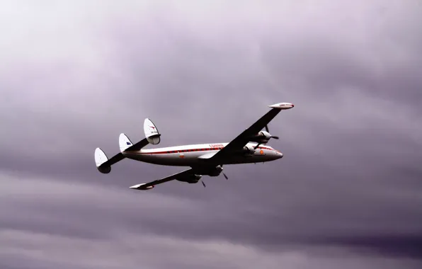Airplane, aviation, Lockheed Constellation