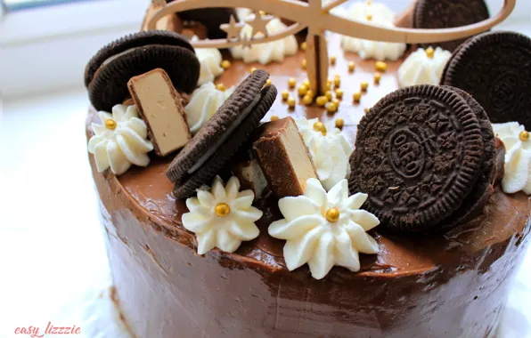 Картинка день рождения, торт, cake, шоколадный, вкусно, cream, happy birthday, сладкий