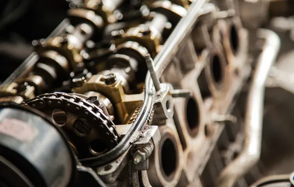Metal, gears, engine