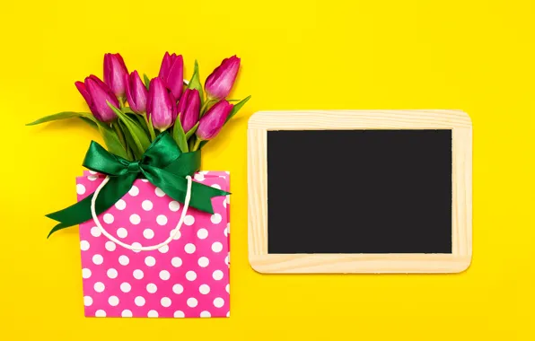 Картинка цветы, рамка, тюльпаны, розовые, fresh, pink, flowers, spring
