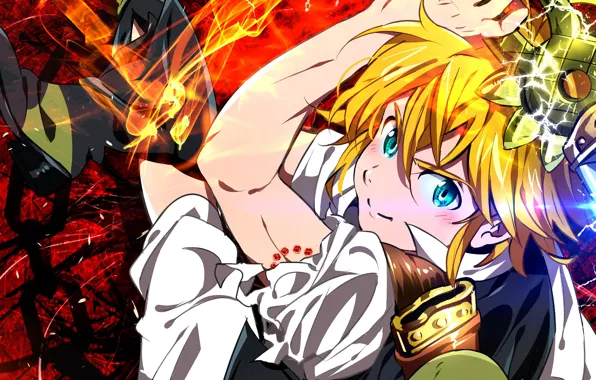 Взгляд, Nanatsu no Taizai, Семь смертных грехов, Мелиодас