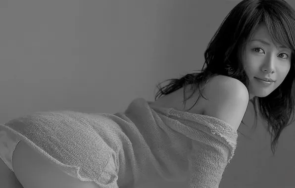 Sexy, ragazza, orientale