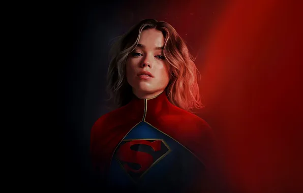 Картинка фильм, фигура, арт, постер, Supergirl, Супергёрл, Кара Зор-Эл, Милли Олкок